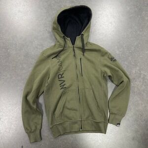 NoLac NVR Camp green outdoorsy zip up hoodie